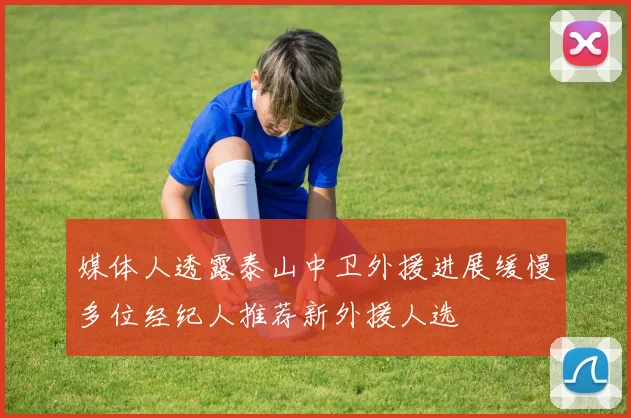 媒体人透露泰山中卫外援进展缓慢多位经纪人推荐新外援人选